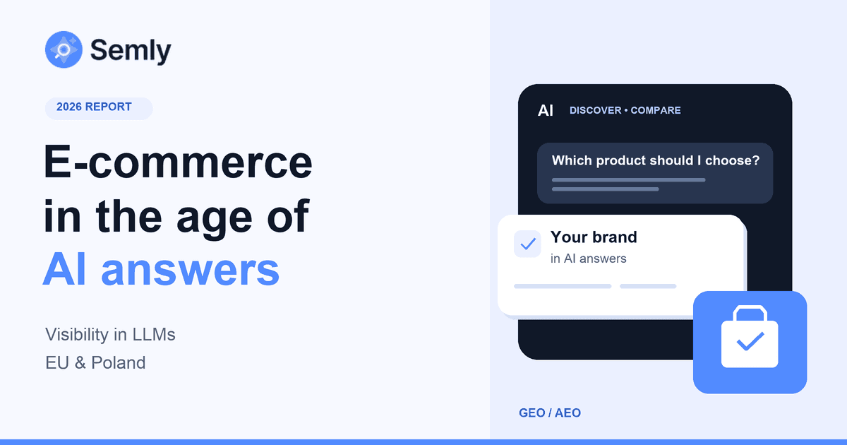 E-commerce v době AI odpovědí