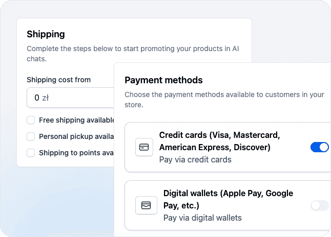Shipping & Payments