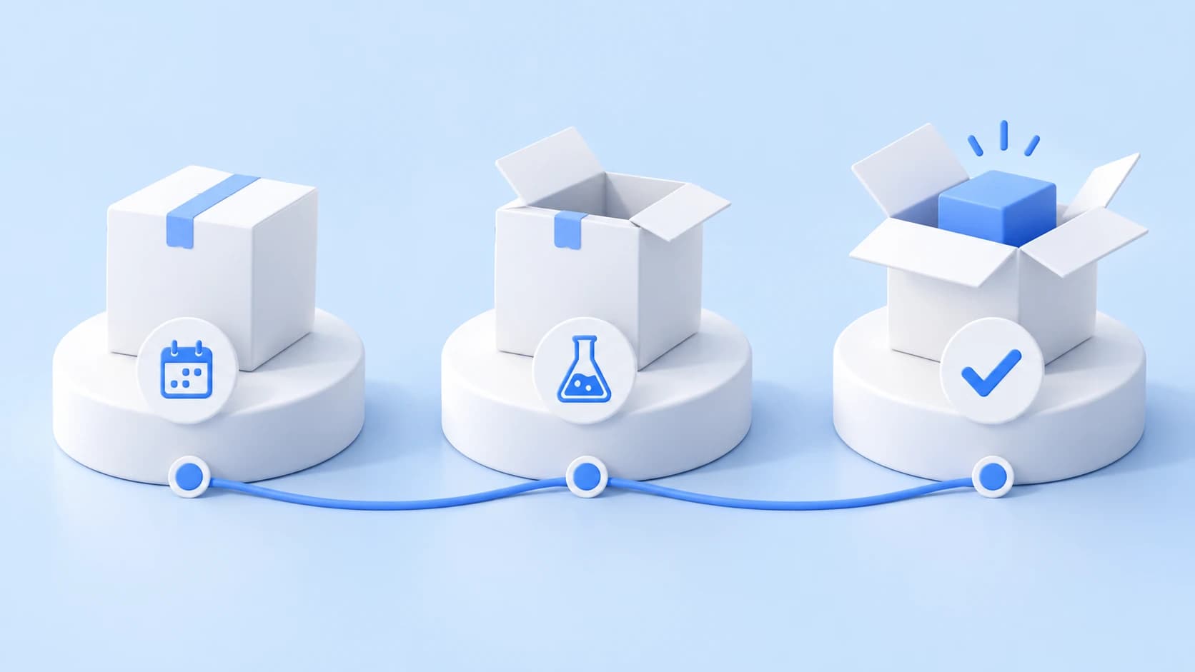 Trois états de lancement : précommande, bêta et produit disponible